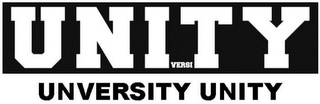 UNIVERSITY UNIVERSITY UNITY logo