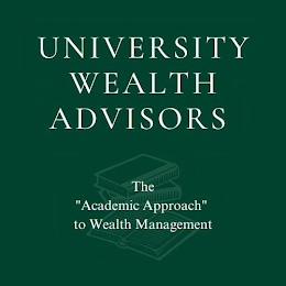 UNIVERSITY WEALTH ADVISORS THE "ACADEMIC APPROACH" TO WEALTH MANAGEMENT" logo