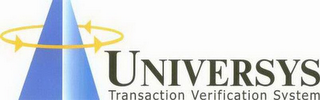 UNIVERSYS TRANSACTION VERIFICATION SYSTEM logo