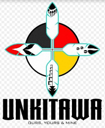 UNKITAWA OURS, YOURS & MINE logo