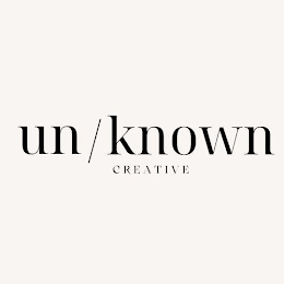UN/KNOWN CREATIVE logo