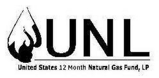 UNL UNITED STATES 12 MONTH NATURAL GAS FUND, LP logo