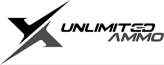 UNLIMITED AMMO X logo