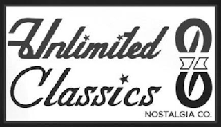 UNLIMITED CLASSICS NOSTALGIA CO. logo