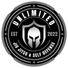 UNLIMITED JIU JITSU & SELF DEFENSE EST 2022 logo