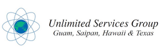 UNLIMITED SERVICES GROUP GUAM, SAIPAN, HAWAII & TEXAS logo