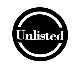 UNLISTED logo
