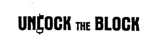 UNLOCK THE BLOCK logo