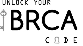 UNLOCK YOUR BRCA CODE logo