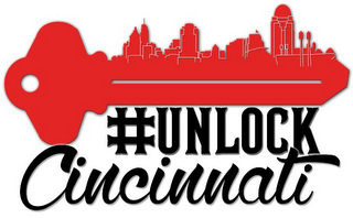 #UNLOCKCINCINNATI logo