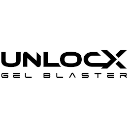 UNLOCX GEL BLASTER logo