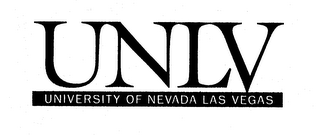 UNLV UNIVERSITY OF NEVADA LAS VEGAS logo