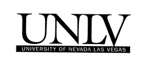 UNLV UNIVERSITY OF NEVADA LAS VEGAS logo
