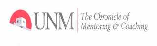 UNM THE CHRONICLE OF MENTORING & COACHING logo