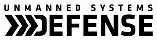 UNMANNED SYSTEMS DEFENSE logo