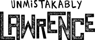UNMISTAKABLY LAWRENCE logo