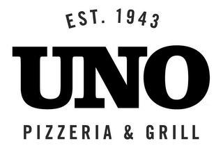 UNO PIZZERIA & GRILL EST. 1943 logo