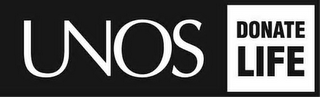 UNOS DONATE LIFE logo