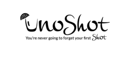 UNOSHOT YOU'RE NEVER GOING TO FORGET YOUR FIRST SHOT logo