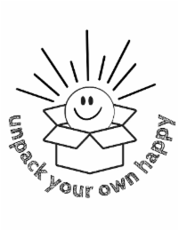 UNPACK YOUR OWN HAPPY logo