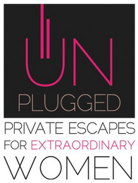 UNPLUGGED PRIVATE ESCAPES FOR EXTRAORDINARY WOMEN logo