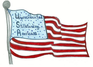 UNPRECEDENTED STILLSTANDING AMERICANS logo