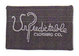 UNPREDICTABLE CLOTHING CO. logo