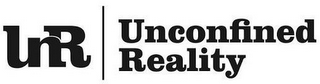 UNR UNCONFINED REALITY logo
