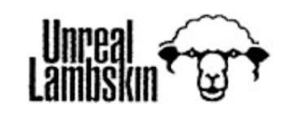 UNREAL LAMBSKIN logo