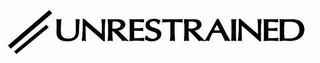 UNRESTRAINED logo