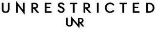 UNRESTRICTED UNR logo