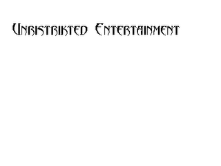 UNRISTRIKTED ENTERTAINMENT logo