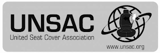 UNSAC UNITED SEAT COVER ASSOCIATION WWW.UNSAC.ORG logo