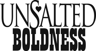 UNSALTED BOLDNESS logo