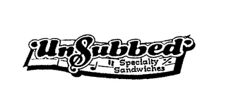 UNSUBBED SPECIALTY SANDWICHES logo