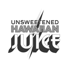 UNSWEETENED HAWAIIAN JUICE logo