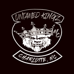 UNTAMED KINGZ MC CHARLOTTE, NC logo