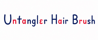UNTANGLER HAIR BRUSH logo