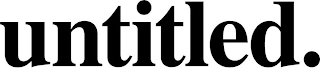 UNTITLED. logo