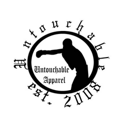UNTOUCHABLE APPAREL EST. 2008 UNTOUCHABLE logo