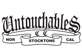 UNTOUCHABLES CC NOR STOCKTONE CAL logo