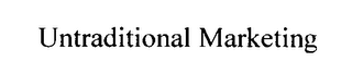 UNTRADITIONAL MARKETING logo
