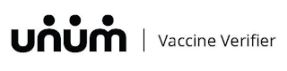 UNUM VACCINE VERIFIER logo