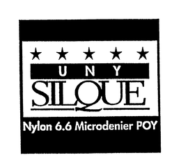 UNY SILQUE NYLON 6.6 MICRODENIER POY logo