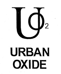 UO2 URBAN OXIDE logo