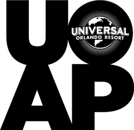 UOAP UNIVERSAL ORLANDO RESORT logo