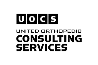 UOCS UNITED ORTHOPEDIC CONSULTING SERVICES logo