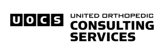 UOCS UNITED ORTHOPEDIC CONSULTING SERVICES logo