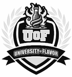 UOF UNIVERSITY OF FLAVOR logo