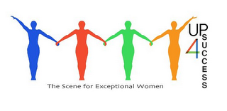 UP 4 SUCCESS THE SCENE FOR EXCEPTIONAL WOMEN logo